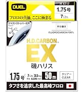 Amazon | DUEL(デュエル) 魚に見えないピンクフロロ 船ハリス 100m 2号
